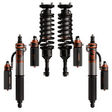 Fox 24-26 Toyota Land Cruiser 3.2 Factory Race Live Valve Front & Rear Coilovers (2-3in F / 0-2in R)