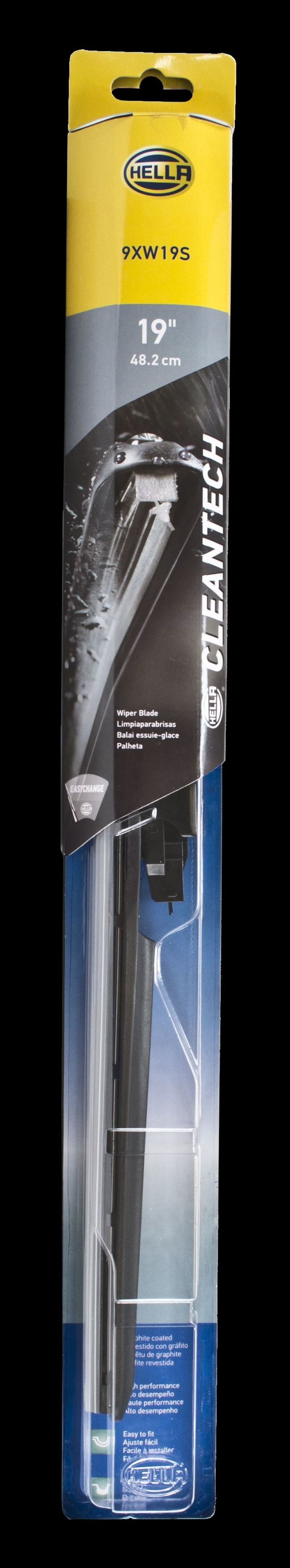 Hella Clean Tech Wiper Blade 19in - Single