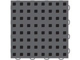 WeatherTech TechFloor - 3in x 12in Tiles(Left Loop) - Dark Grey/Black