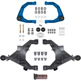 Camburg 22-25 Toyota Tundra 2WD/4WD Blue KINETIK Uniball Trail Series Long Travel Kit w/ Billet UCA