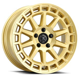 ICON Alloy Journey | 17x18 | 38mm Offset | 5x100 | Gloss Gold Wheel