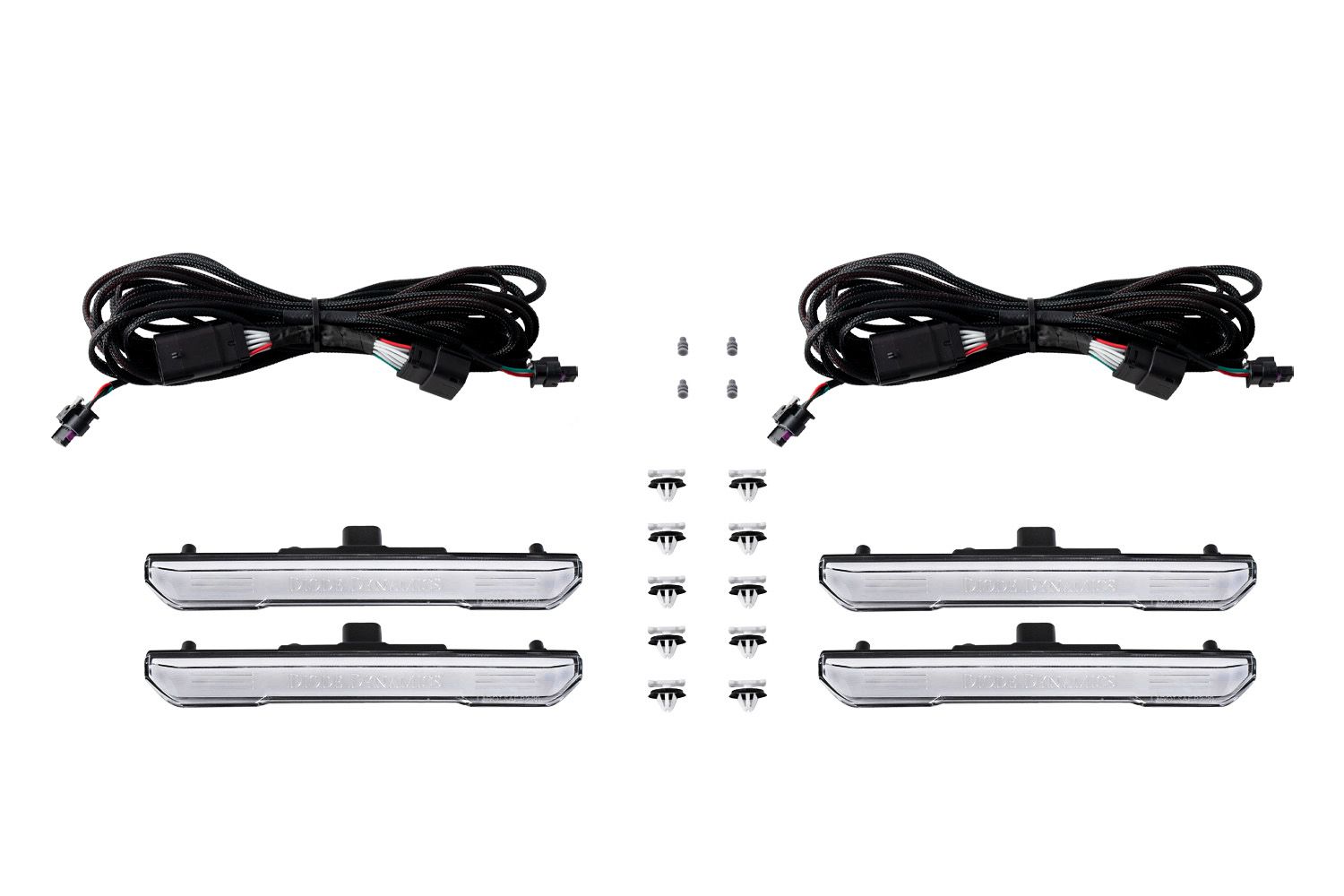Diode Dynamics 2024 GMC Sierra/Canyon LED Sequential Sidemarkers - Clear