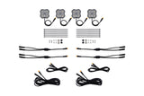 Diode Dyamics Rock Light - Amber/White-  M8 Add-On 4-Pack