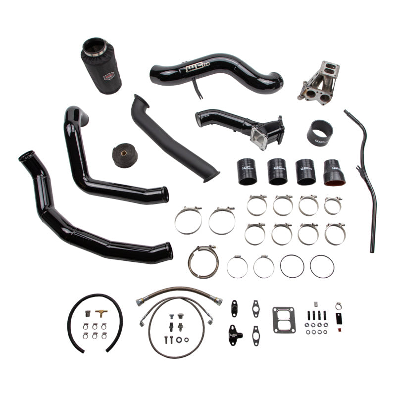 Wehrli 01-04 GM Duramax LB7 S300 Single Turbo Install Kit - Bengal Red