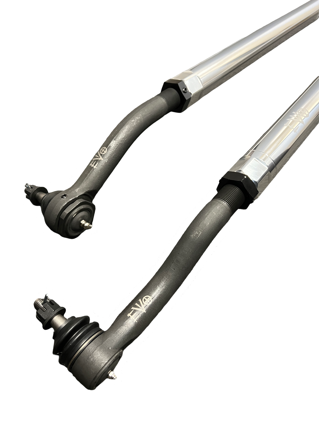 EVO MFG 2018-2024 Jeep Wrangler JL & Gladiator JT EVO HD Tierod 7075 Aluminum Factory Wide Axle