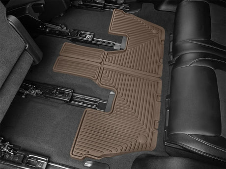 WeatherTech 21-23 Jeep Grand Cherokee L (6 Passenger Seating) Rear All-Weather Floor Mats - Tan