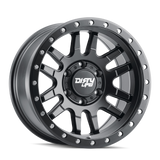 Dirty Life 9309 Canyon Pro 17x9/6x135 BP/0mm Offset/87.1mm Hub Matte Black Wheel - Beadlock