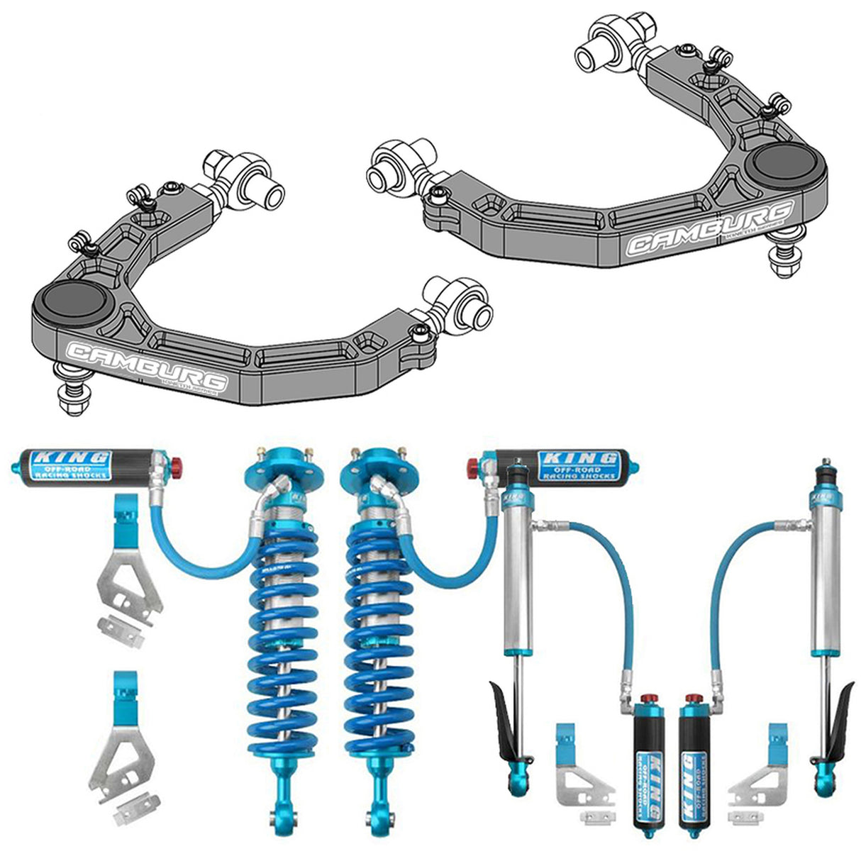 Camburg 22-24 Toyota Tundra King 2.5 Kinetik Series Lift Kit