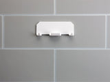 WeatherTech RazorHolder (Holds 2 Razors) Holder Size 4-3/8 x 1-5/8 x 3/4in. - White