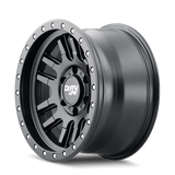 Dirty Life 9309 Canyon Pro 17x9/6x135 BP/0mm Offset/87.1mm Hub Matte Black Wheel - Beadlock