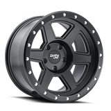 Dirty Life 9315 Compound 17x9 / 5x127 BP / -12mm Offset / 78.1mm Hub Matte Black Wheel