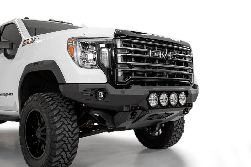 Addictive Desert Designs 20-23 GMC Sierra 2500/3500 Bomber Front Bumper - Black