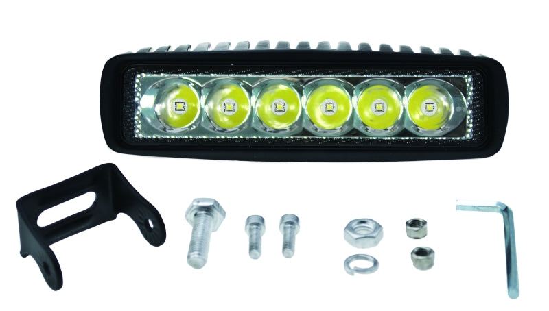 Hella Value Fit Mini 6in LED Light Bar - Spot