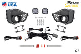 Diode Dynamics 2031 Ford Mustang GT SS3 Add-On Fog Lamp Kit Yellow Max