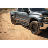 DV8 Offroad 19-24 GMC Sierra 1500 Crew Cab OE Plus Side Steps - Black Steel