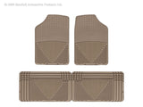WT Rubber Mats - Rear - Tan