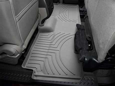WeatherTech 10-14 Ford F-150/SVT Raptor Rear Floorliner HP - Grey