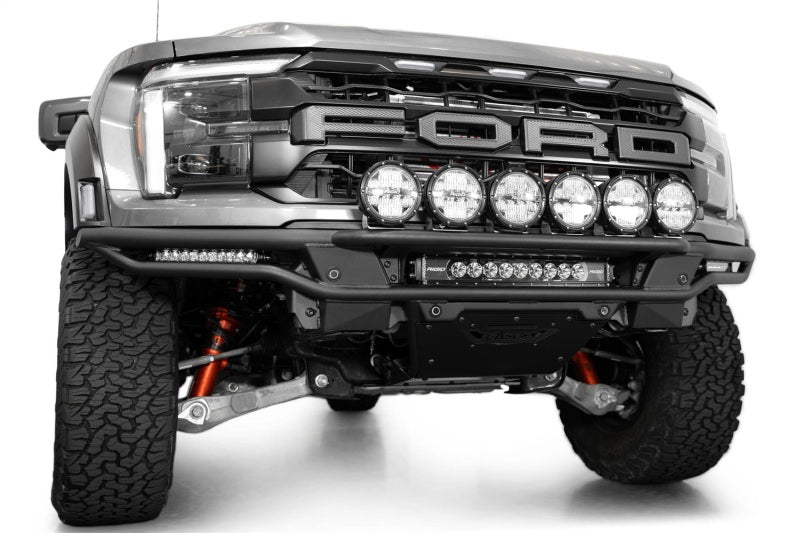 Addictive Desert Designs 2021-2024 Ford F-150 Raptor Race Series Front Bumper Light Hoop