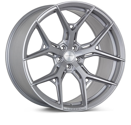 Vossen HF-5 Satin Silver Rear