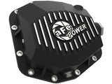 aFe 20-23 Jeep Gladiator JT (Dana M220) Pro Series Rear Differential Cover Black w/ Machined Fins