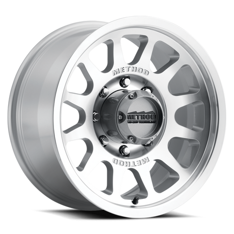 Method MR703 Bead Grip 20x9 12mm Offset 8x170 130.81mm CB - Machined Clear Coat
