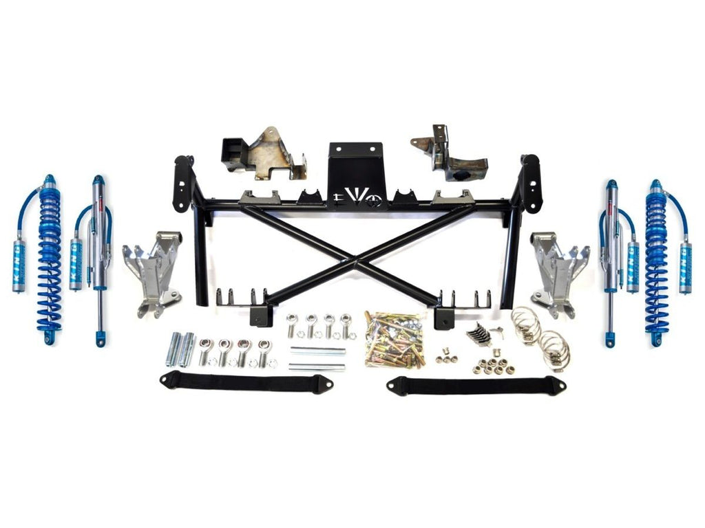 EVO MFG 2007-2018 Jeep Wrangler JK Rear Double Throwdown EVOLever System, No Shocks - image 1