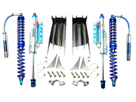 EVO MFG 2007-2018 Jeep Wrangler JK Front Double Throwdown Bracket Kit, Dana 44, No Shocks - image 1