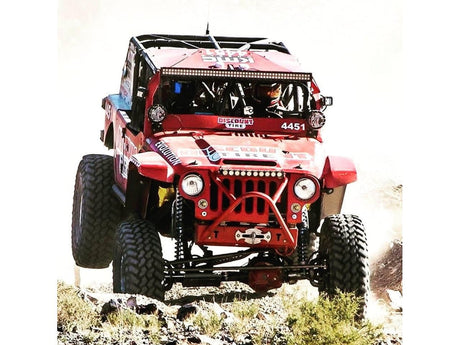 EVO MFG 2007-2018 Jeep Wrangler JK Front Double Throwdown Bracket Kit, Dana 44, No Shocks - image 2