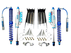 EVO MFG 2007-2018 Jeep Wrangler JK Front Double Throwdown Bracket Kit, Dana 60, No Shocks - image 1