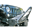 EVO MFG 2007-2024 Jeep Wrangler JK JL & Gladiator JT Stinger For Quarter Pounder Front Bumper, Bare Steel