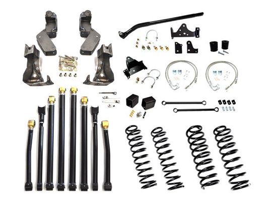 EVO MFG 2007-2018 Jeep Wrangler JK 3 Inch or 4 Inch Lift High Clearance Long Arm Kit