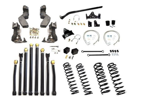EVO MFG 2007-2018 Jeep Wrangler JK 3 Inch or 4 Inch Lift High Clearance Long Arm Kit