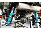 EVO MFG 2007-2018 Jeep Wrangler JK KING Coilover Conversion Kit Rear Bolt On (BLACK) &