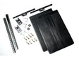 EVO MFG 2007-2018 Jeep Wrangler JK QUICK RELEASE MUDFLAP KIT