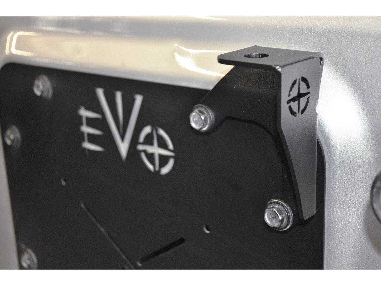 EVO MFG 2007-2018 Jeep Wrangler JK TAILGATE ANTENNA MOUNT (PASSENGER)