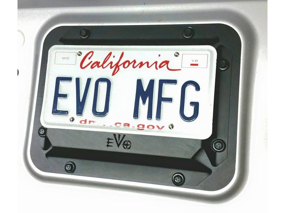 EVO MFG Gate Plate Black JK/JKU