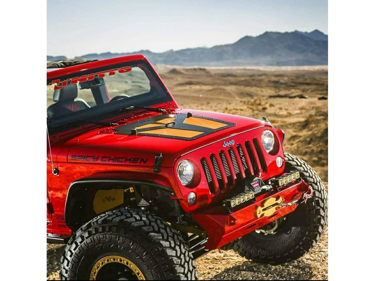EVO MFG 2007-2018 Jeep Wrangler JK PRO SERIES FRONT BUMPER