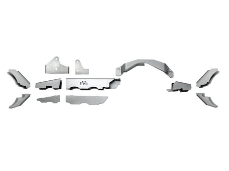 EVO MFG 2007-2018 Jeep Wrangler JK PROTEK D30 FRONT AXLE TRUSS AND C2 GUSSETS