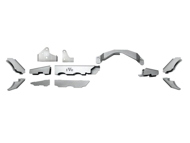 EVO MFG 2007-2018 Jeep Wrangler JK PROTEK D30 FRONT AXLE TRUSS AND C2 GUSSETS