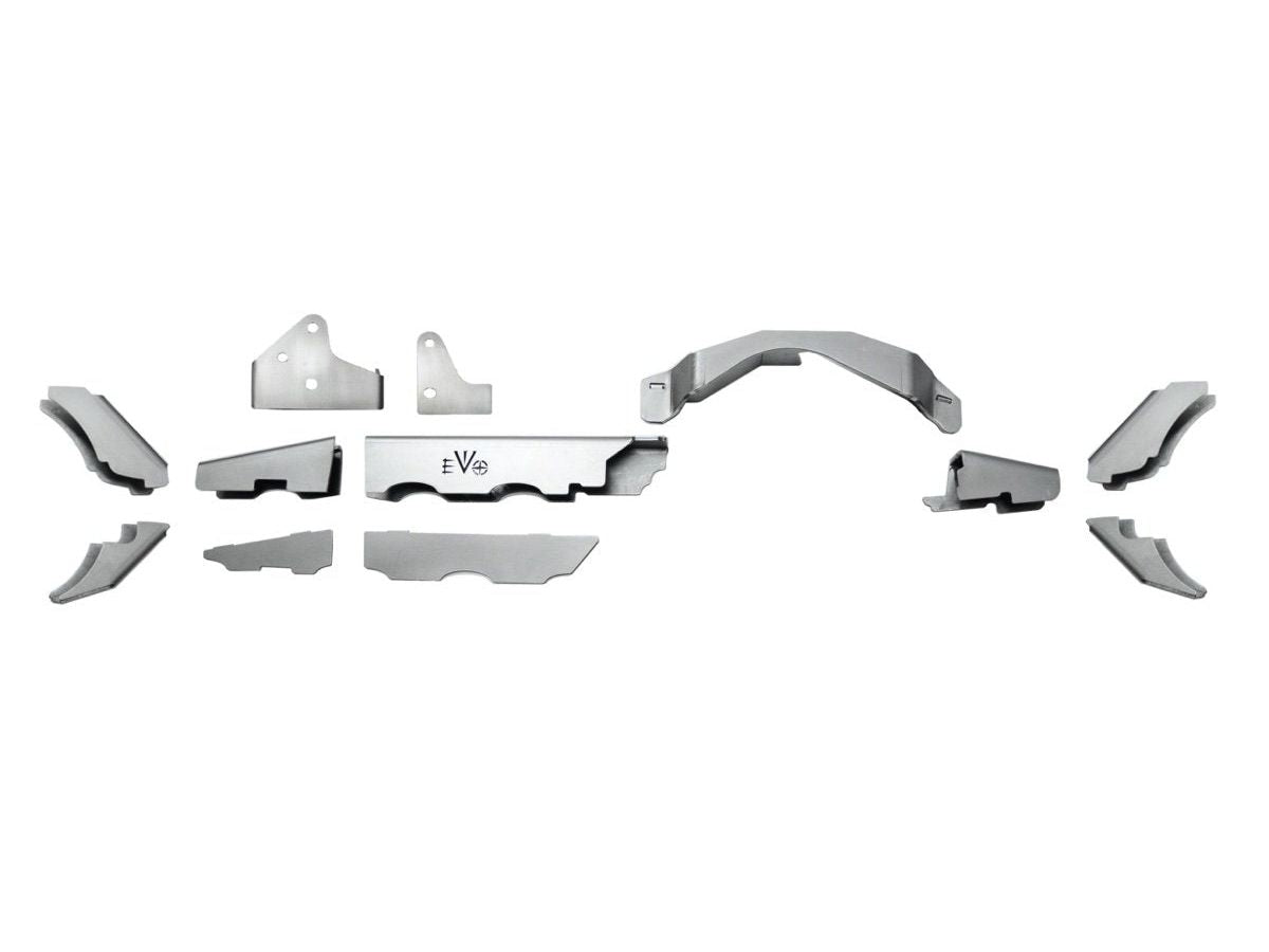 EVO MFG 2007-2018 Jeep Wrangler JK PROTEK FRONT AXLE TRUSS DANA 44 WITH EVO C2 GUSSETS