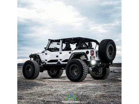 EVO MFG 2007-2018 Jeep Wrangler JK FRONT HALF DOOR SET