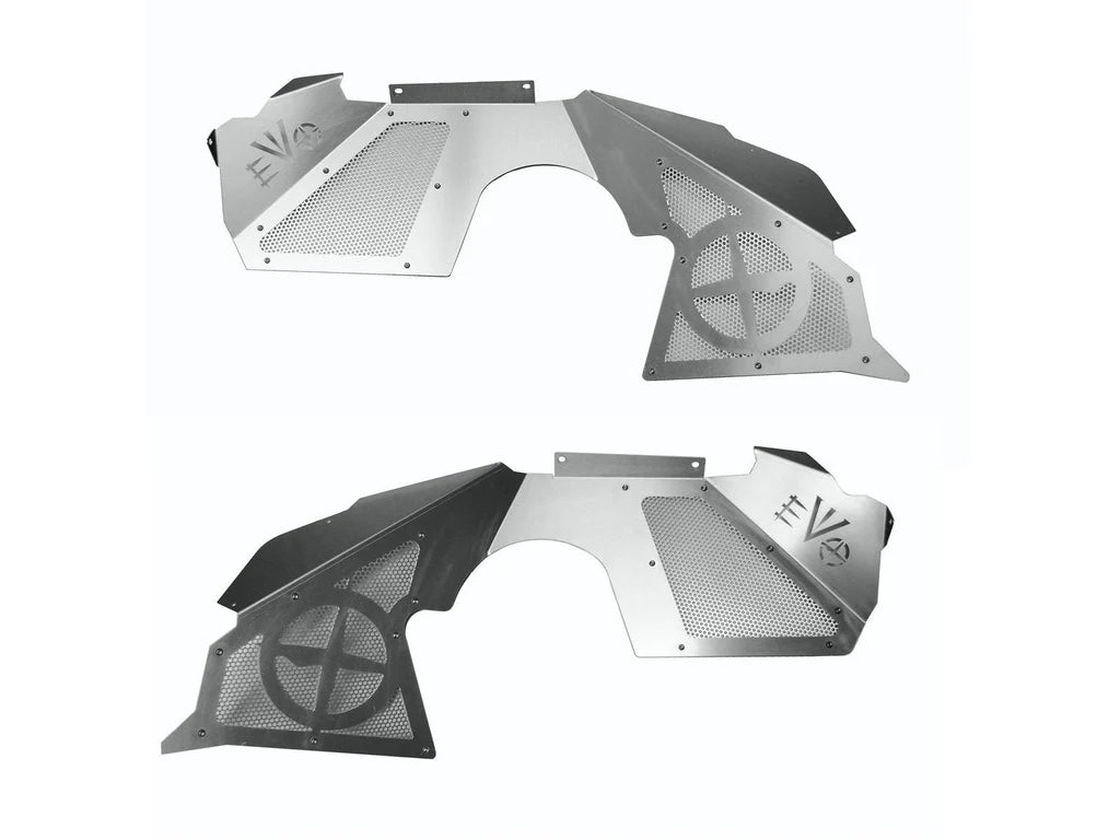 EVO MFG Front Vented Inner Fenders For JK/JKU Coil Spring Suspensions