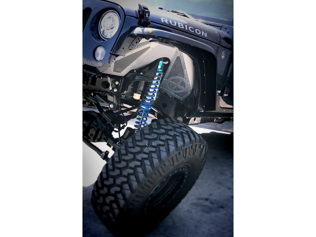 EVO MFG Front Vented Inner Fenders For JK/JKU Coil Spring Suspensions