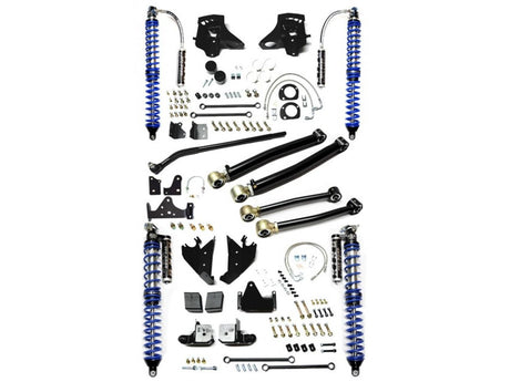 EVO MFG 2007-2018 Jeep Wrangler JK EVO 3-5 INCH LIFT KING COILOVER CONVERSION ENFORCER PRO ( BLACK ) &