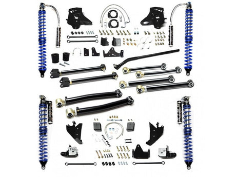 EVO MFG 2007-2018 Jeep Wrangler JK EVO 3-5 INCH LIFT KING COILOVER CONVERSION ENFORCER PRO ( BLACK ) &