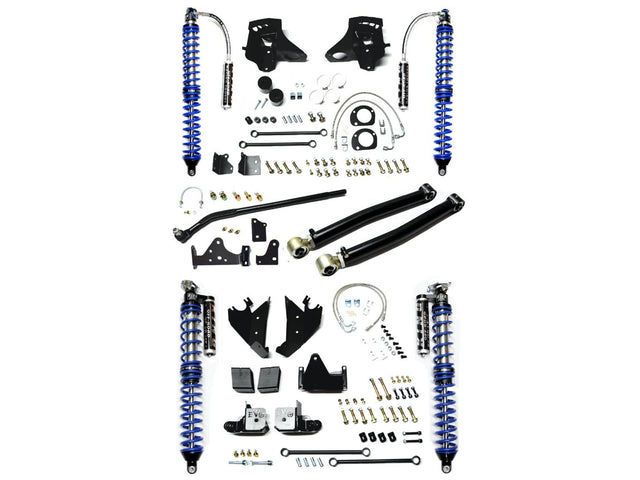 EVO MFG 2007-2018 Jeep Wrangler JK EVO 3-5 INCH LIFT KING COILOVER CONVERSION ENFORCER PRO ( BLACK ) &