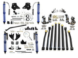 EVO MFG 2007-2018 Jeep Wrangler JK EVO 3-5 INCH Lift KING COILOVER CONVERSION HIGH CLEARANCE LONG ARM PRO SUSPENSION (BLACK) AND