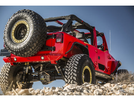 EVO MFG 2007-2018 Jeep Wrangler JK FRONT AND REAR HALF DOOR PACKAGE