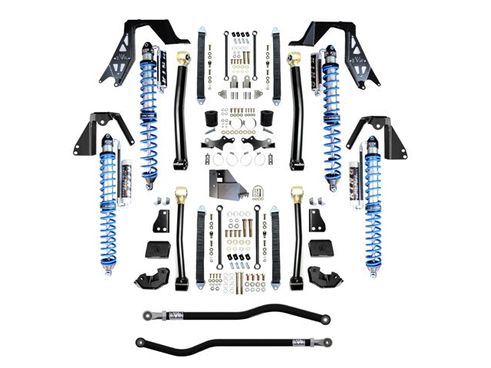 EVO MFG 2018-2024 Jeep Wrangler JL 4XE 3-5 INCH LIFT KING 2.5 INCH COILOVER PRO SUSPENSION SYSTEMS