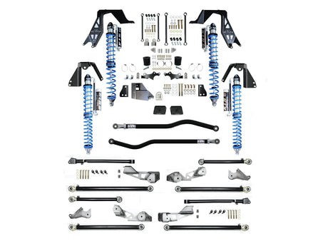 EVO MFG 2018-2024 Jeep Wrangler JL GAS 3-5 INCH LIFT KING 2.5 INCH COILOVER PRO SUSPENSION SYSTEMS
